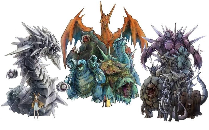 1920x1200, mutated, orange, pokemon, dragons, pikachu, golem, rhyhorn, onix, lapras, blue, blastoise, snorlax, muscle, mewtwo, 1080P, venusaur, charizard