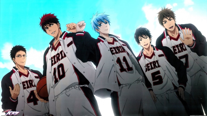 three quarter length, young women, real people, people, standing, western script, adult, waist up, arts culture and entertainment, stage, Kuroko no Basket