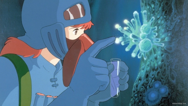 anime, 720P, male likeness, no people, swimming, nature, fish, Nausicaa, marine, underwater, art and craft, representation, archival, outdoors, Nausicaa of the Valley of the Wind