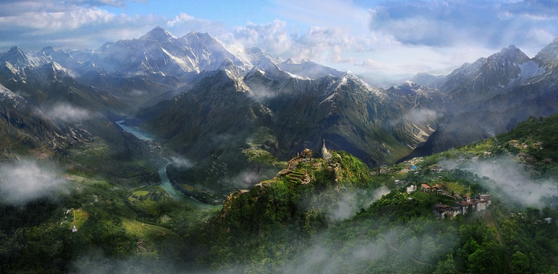 video games, mountains, 4K, Far Cry 4, landscape