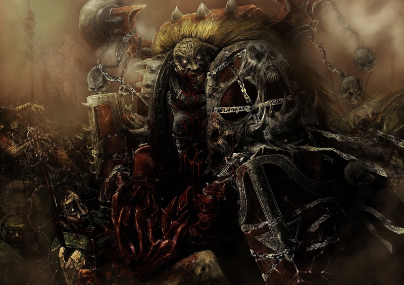skull, field, 40k, armor, land, bearing the word, no people, the past, warhammer, smoke - Physical Structure, celebration, 2K, death, close-up
