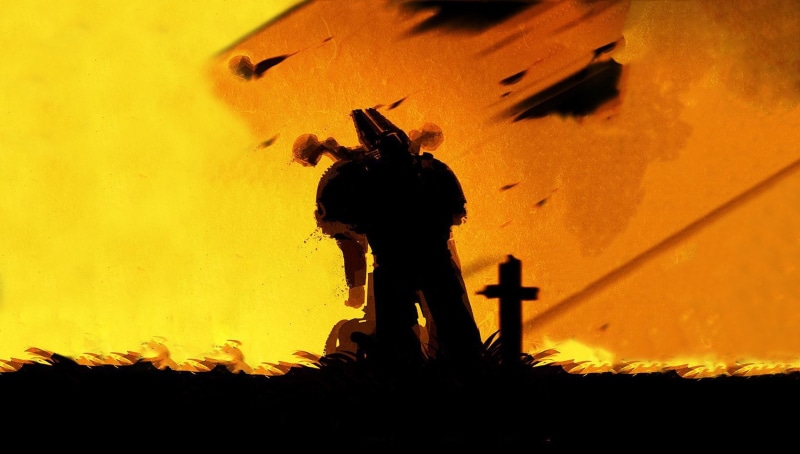 Warhammer 40K, 720P, Warhammer, Thousand Son and Guardswoman