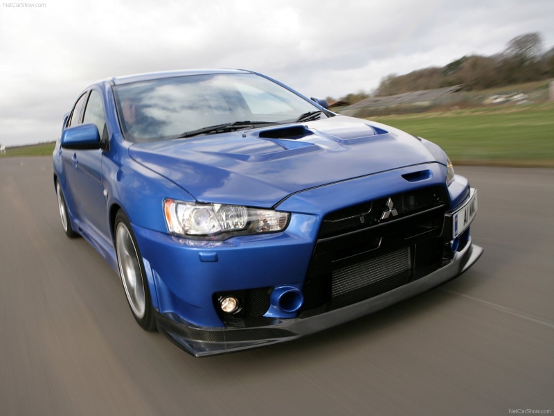 cars, 720P, bleu, 2010, blue, sportcars, mitsubishi, evolution, lancer, vehicles