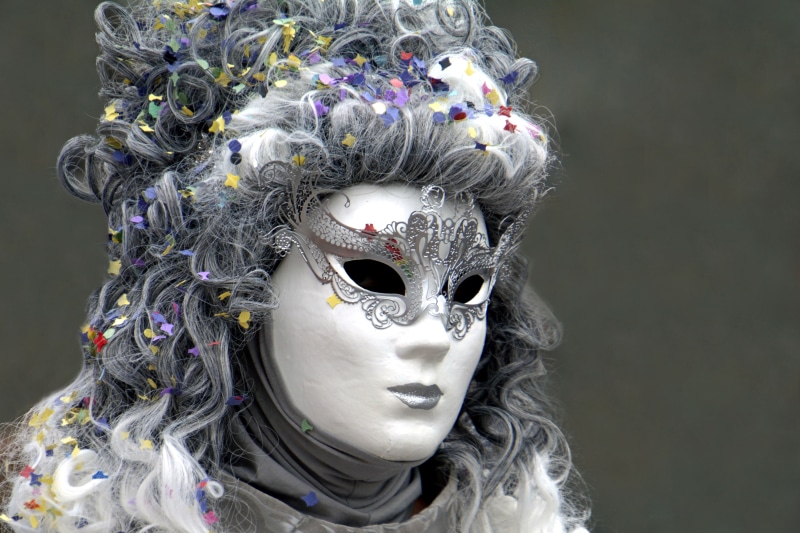 no people, venetian, feather, venetian mask, human representation, venice, obscured face, costume, creativity, craft, hand labor, indoors, face, festival