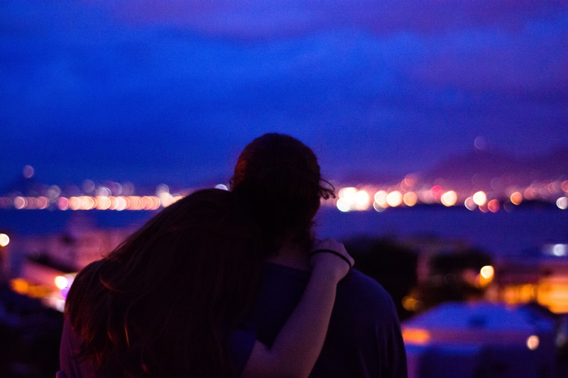 positive emotion, men, 5K, emotion, blue, brazil, rear view, amor, city, two people, couple - relationship, togetherness, women, boken, leisure activity