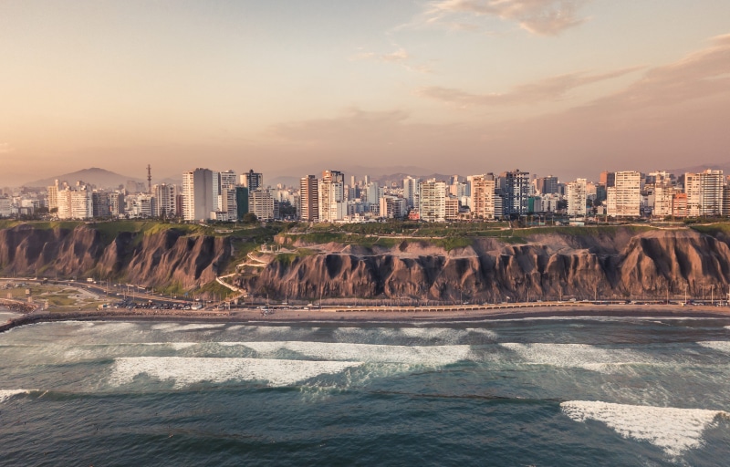 4K, retro, coast, aerial, cliff, ocean, nature, copacabana Beach, sea, scenics, residential District, asia, tropical Climate, road, outdoors