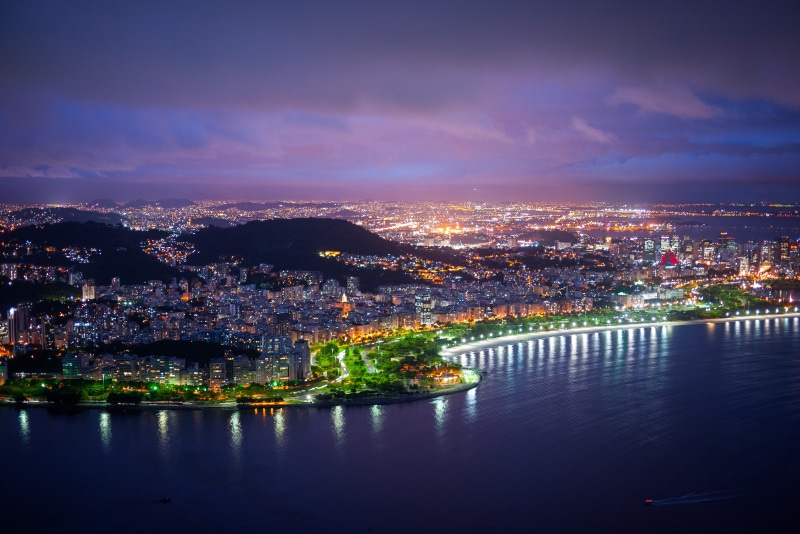 2K, hills, river, government, brasil, rio, cityscape, brazil, cloud - sky, no people, sky, architecture, building, lights, built structure, building exterior