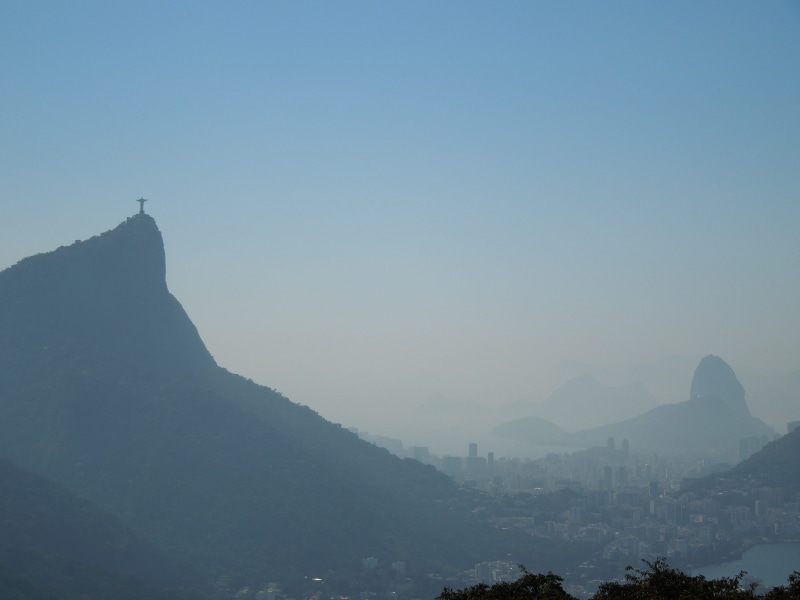 sky, outdoors, state of rio de janeiro, mountain, scenics - nature, brazil, travel destinations, mountain peak, jesus, idyllic, architecture, non-urban scene