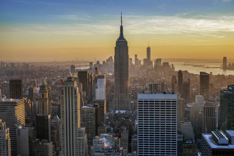 office, sky, united states, cityscape, no people, built structure, skyscraper, modern, residential district, rockefeller center, empire state bulding, big apple