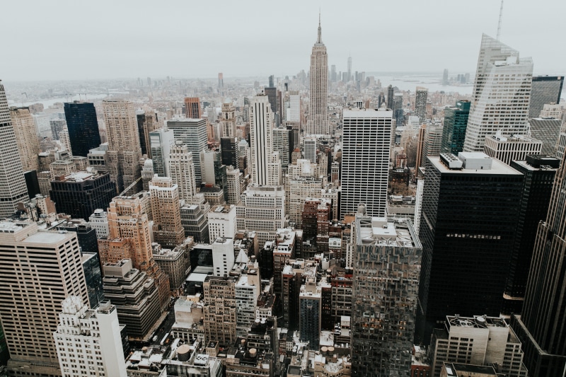 tall - high, travel Locations, city Life, skyscraper, financial District, office Building, sky, tower, office building exterior, manhattan - New York City
