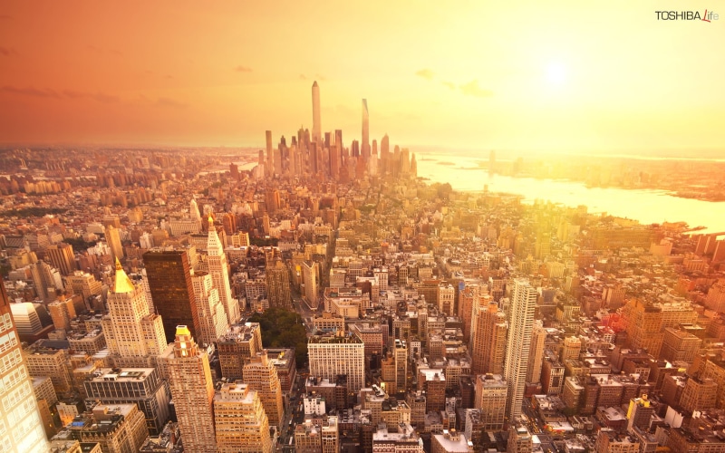 freedom Tower - New York, new York State, photography, panoramic, new York City, architecture, midtown Manhattan, east River, aerial, urban Skyline, 1080P