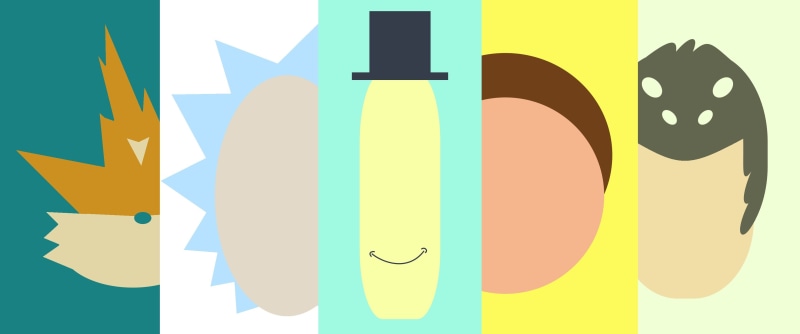 Adult Swim, 2K, Squanchy, Wubalubadubdub, Rick And Morty, Rick Sanchez, Morty Smith, Bird Person