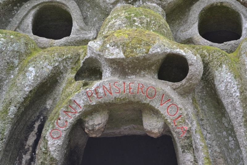 the past, human representation, craft, bomarzo, old, representation, 4K, close-up, art and craft, monster, creativity, day, religion, viterbo, holiday