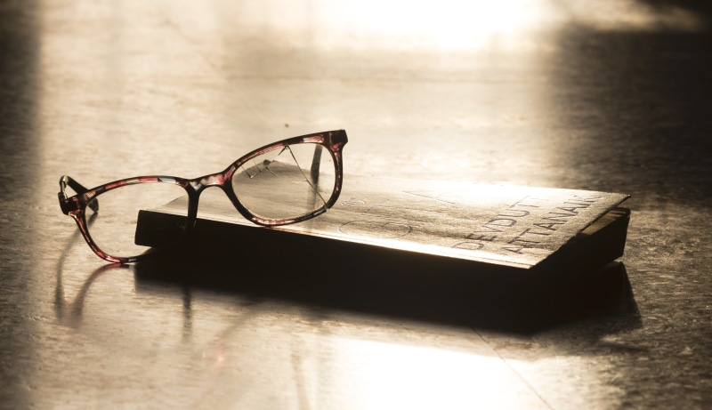 education, pattanaik, table, day, study, glass - material, selective focus, shadow, no people, communication, specs, focus on foreground, absence, read