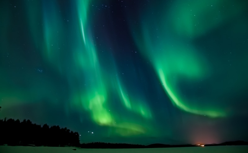 northernlight, laponie, suede, idyllic, nuit, boreale, landscape, aurora polaris, Nature, comtedenorrbotten, environment, Northern, tranquility, night