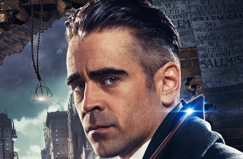 Magical Congress of the United States of America, hd, film, 2K, witch, HP, Colin Farrell, Fantastic Beasts and Where to Find Them, Auror, spell, cinema
