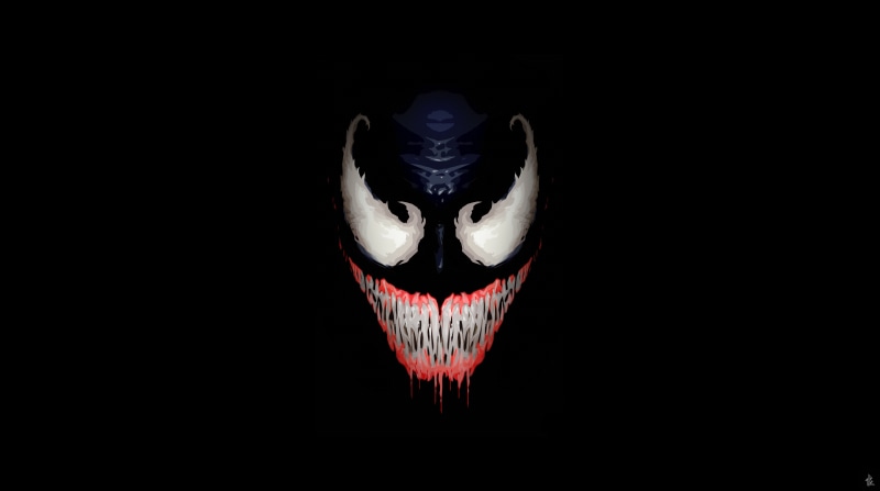 artwork, 5K, minimal, venom