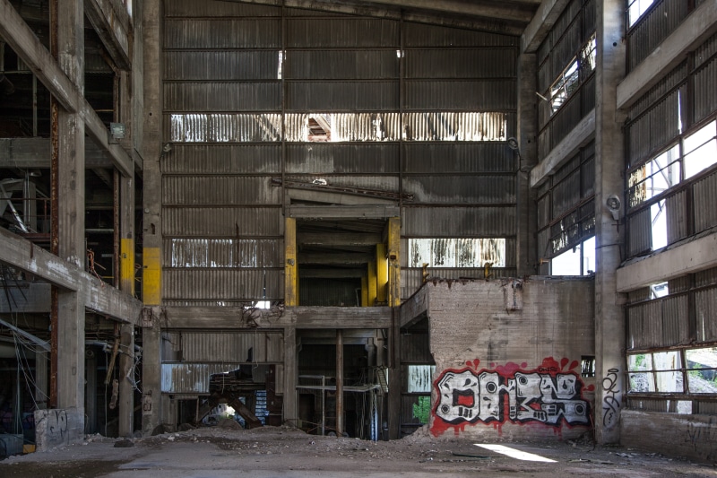 exploration, damage, architecture, environment, day, urban exploration, construction, ruin, building exterior, gray, industrial, grunge, run-down, urban
