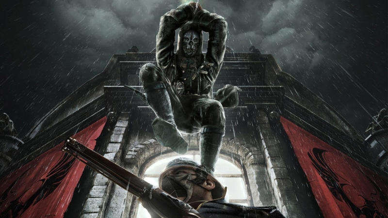 built structure, Dishonored, 1080P, spirituality, history, statue, religion, creativity, the past, male likeness, craft, human representation, representation