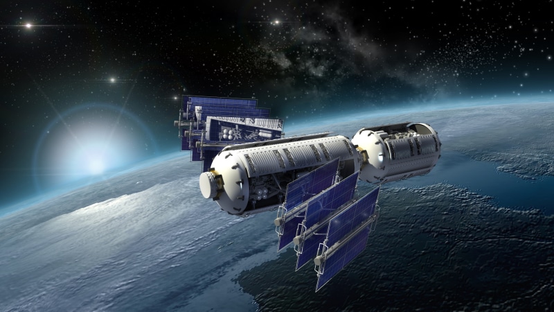 atmosphere, concept, satellite, earth, 4K, space tech, outer space, atmosphere of earth, sky, technology