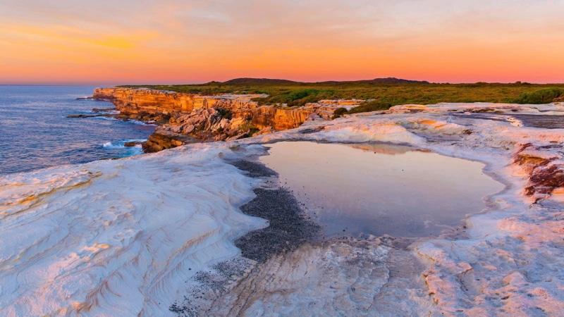 solid, outdoors, coast, scenics - nature, sky, tourism, shore, water, calm, no people, horizon, travel destinations, 1080P, ocean, low tide, sea, terrain