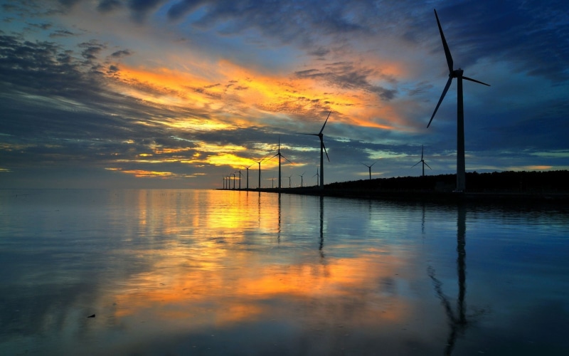 wind power, scenics - nature, renewable energy, no people, cloud - sky, turbine, wind turbine, environment, water, alternative energy, reflection, outdoors