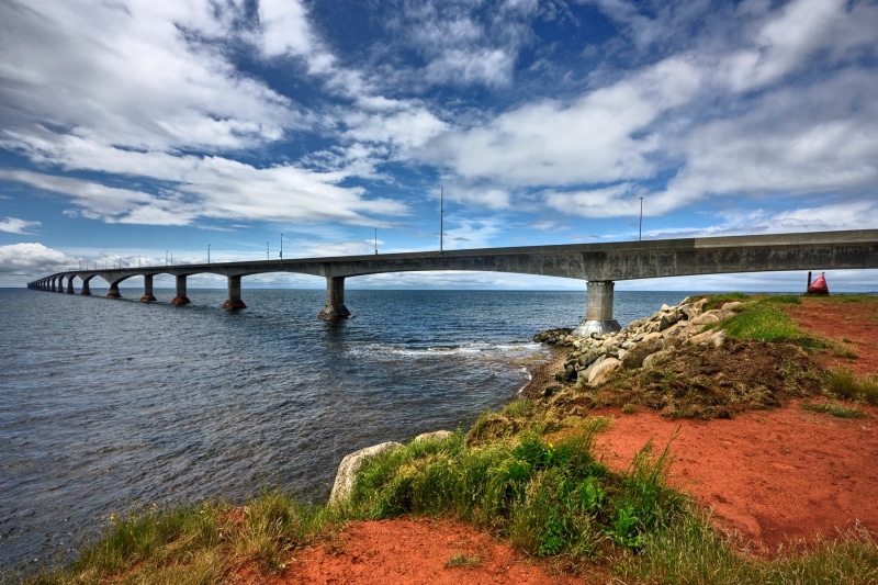 coast, 720P, landscape, concrete, canada, sea  shore, cloud, picture, HDR, island, scene, maroon, cyan, blue  bridge, angle, gray  green, stock, photo