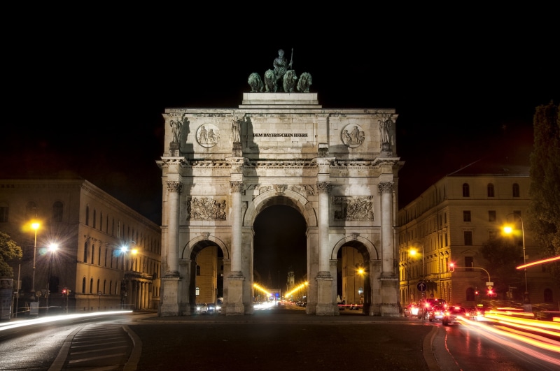 motion, building, india, travel, 4K, triumphal arch, gateway, long exposure, Night, arch, lights, travel destinations, street, monument, road, blurred motion