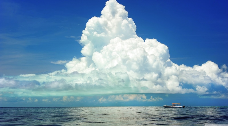 nautical vessel, horizon over water, sky, nature, land, transportation, travel, blue, tranquility, sailboat, scenics - nature, horizon, beauty in nature