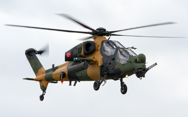 explosive, airplane, motion, Atak, 720P, day, propeller, TAI/AgustaWestland T129, Turkish Aerospace Industries, army, government, military training, mode of transportation