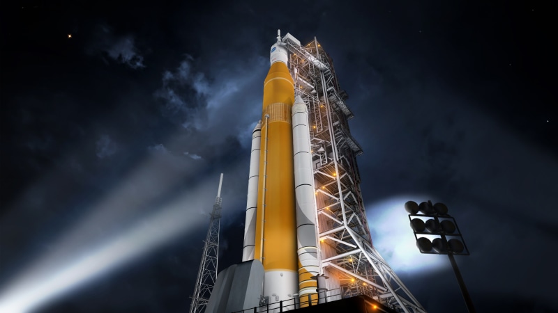 4K, NASA Space Launch System, 4K