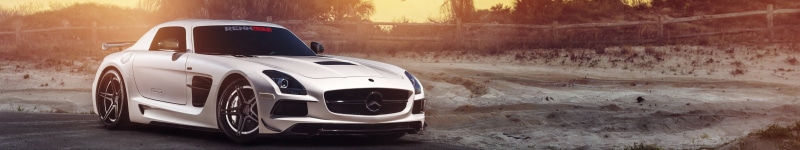 outdoors, city, 5K, rear view, sports Car, no People, panoramic, white, car, coupe, road, triple screen, engine, headlight, competition, new, sunset, land Vehicle