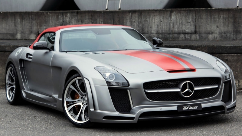 720P, Mercedes-Benz SLS AMG, car