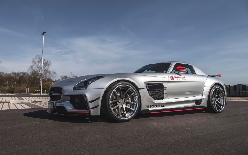 Mercedes-Benz SLS AMG PD900GT, Mercedes-Benz SLS AMG, Mercedes-Benz, 1080P, Prior Design