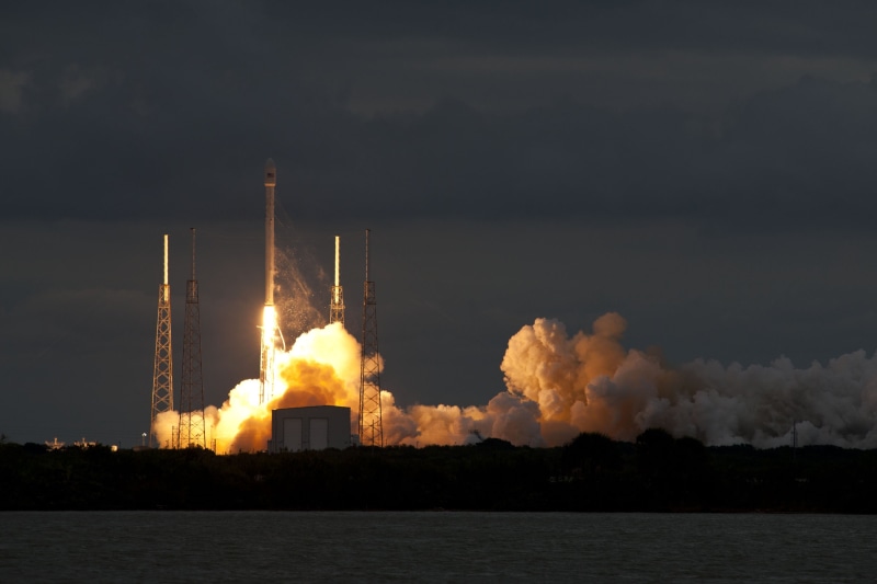 transportation, fuel, power, air pollution, spacex, missile, industry, space travel vehicle, cape canaveral, lift-off, rocket launch, space exploration