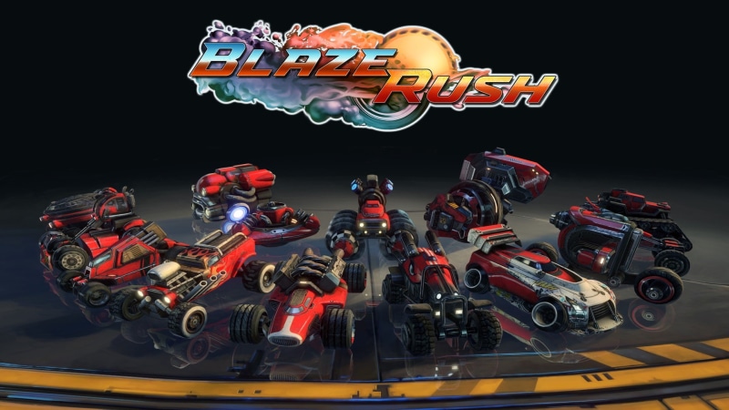 1080P, Blaze Rush, video games, arcade, digital art