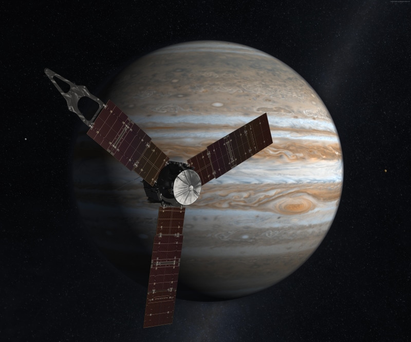 table, moon, NASA, high angle view, craft, art and craft, day, sharp, Juno, nature, 4K, single object, space, Jupiter, still life, no people, sky, close-up