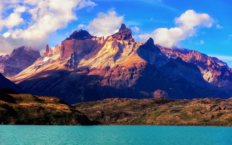 Paine, Lake, Park, America, National, Del, Mountains, Torres, 1080P, Chile, South