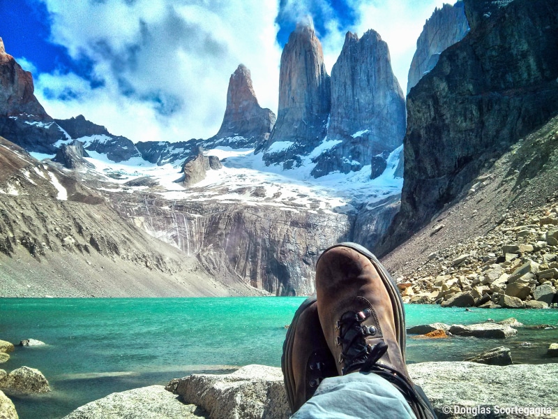 torres del paine, lace, sky  blue, denim, torres  del  paine, punta arenas, blue denim, relax, water, shoes, travel, nature, doug, clouds, man, camera  phone