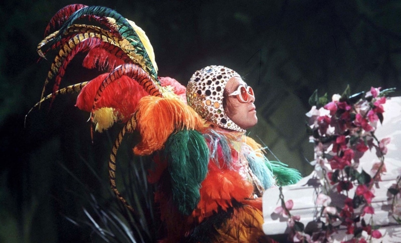 1080P, classic, piano, rock, concert, glam, elton, pop, john