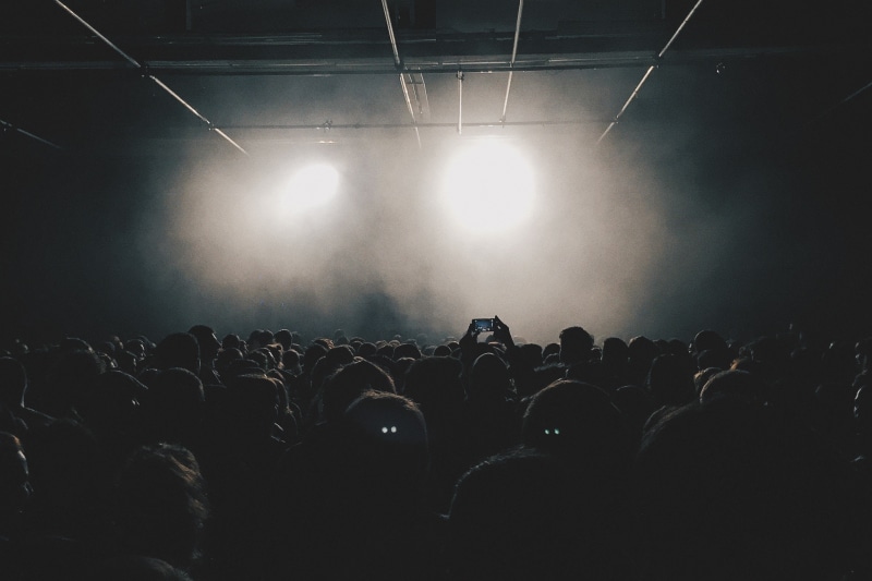 nightlife, arts culture and entertainment, untitled, music Festival, spotlight, people, positive emotion, 1080P, stage - Performance Space, event, party