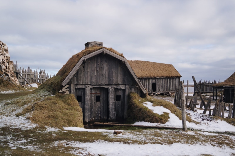 cold temperature, architecture, cloud - sky, covering, travelling, cabin, field, shelter, roadtrip, abandoned village, 5K, shack, hut, beauty in nature