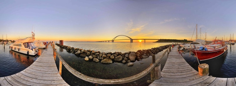 beach, panoramic, hour, no people, mode of transportation, sea, travel destinations, architecture, tranquility, dock, pier, water, golden, nature, in a row