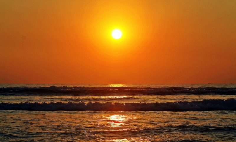 nature, evening, scenic, view, land, color, morning, idyllic, colorful, beauty in nature, orange, set, travel, outdoors, ocean, dawn, dusk, horizon over water