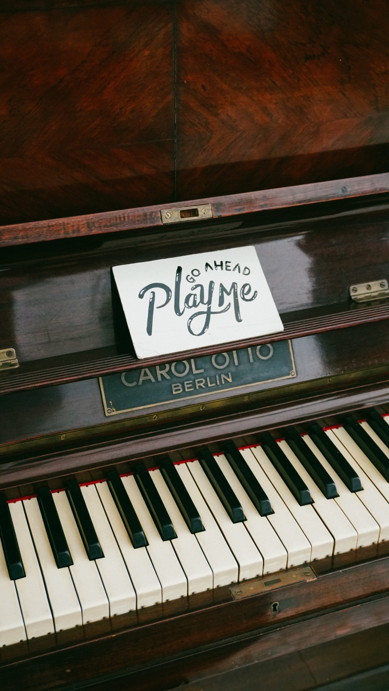 arts And Entertainment, hobbies, brown, cafe, otto, black Color, retro, close, carol, classical Music, performance, play me, piano Key, practicing, piano