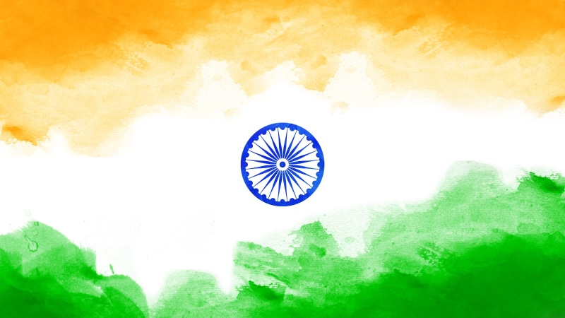 HD, 5K, 5K, Tricolour flag, Flag of India