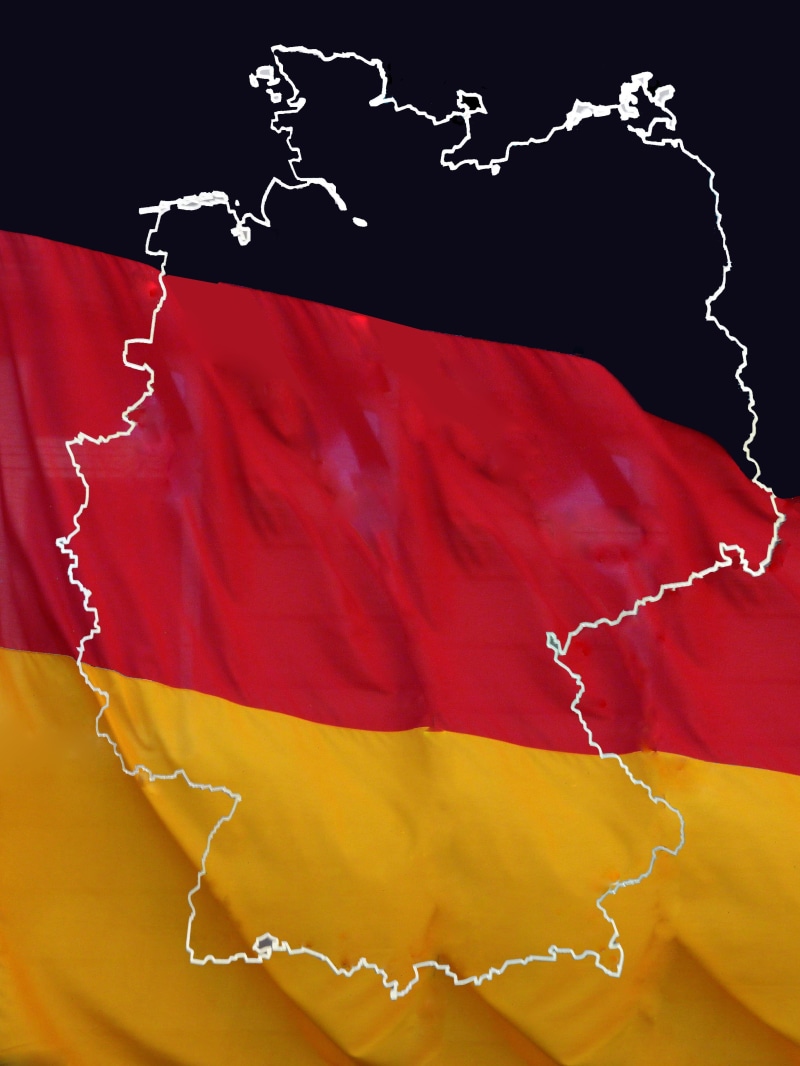 flag, german, abstract, state of germany, national colours, outdoors, night, wind, studio shot, flags, blow, multi colored, germany map, representation