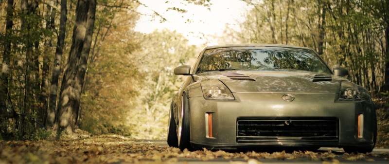 car, vehicle, ultra-wide, 2K, Nissan 350Z, Nissan