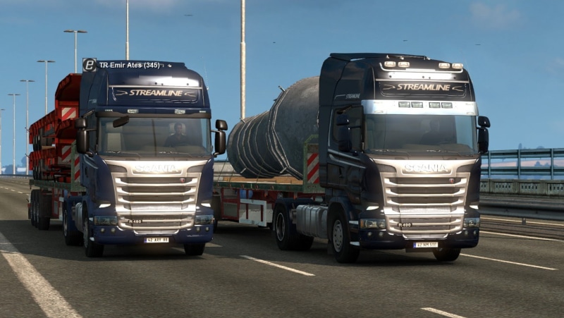 hd, art, vampire, knight, truck, px, Volvo FH16, simulator, anime, volvo, 720P, Euro Truck Simulator 2, 1360x768 px, euro, x, Scania, fh