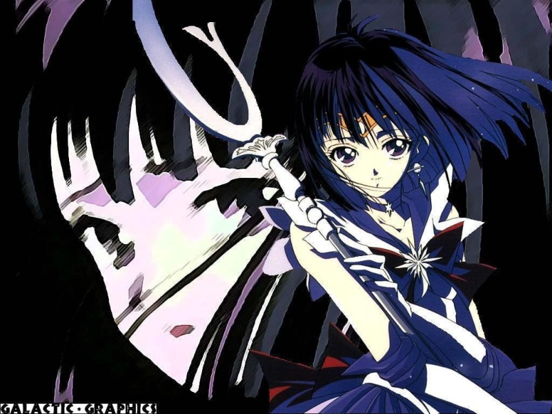 480P, anime, art, Sailor Saturn, Hotaru, Sailor Moon, sailor, hd, moon, Saturn